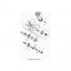 Finale Aktion Beta RR125 LC 21 Kurbelwelle/Kolben/Ausgleichswelle