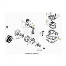 Saisonangebot Beta EVO300 Factory 21 Kurbelwelle/Kolben/Ausgleichswelle