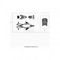 Beta RR50RC 21 Verkleidung/Sitzbank/Tank 2 Echt