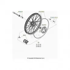 Rabatt Beta EVO300 Factory 4T 21 Vorderrad