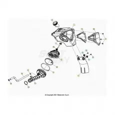 Beta RR125 LC 4T 21 Luftfilterkasten Kostenloser Rückversand