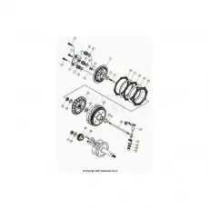 Nur Heute Beta RR125 LC 4T 21 Primärtrieb/Kupplung