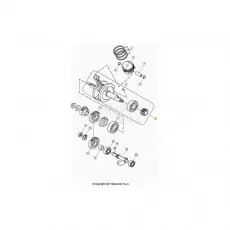 Beta RR125 LC 4T 21 Kurbelwelle/Kolben/Ausgleichswelle Highlight