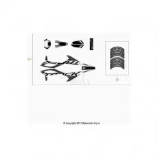 Begrenztes Angebot Beta RR50 Street Track 21 Verkleidung/Sitzbank/Tank 2