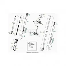 Gratis Versand Beta RR50 Street Track 21 Gabel