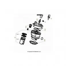 Finale Aktion Beta RR50 Street Track 21 Zylinder/Zylinderkopf/Ventiltrieb