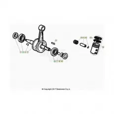 Beta RR50 Street Track 21 Kurbelwelle/Kolben/Ausgleichswelle Sofort Bestellen