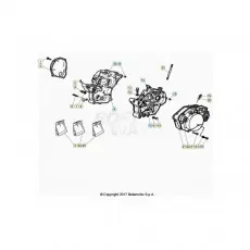 Aktuell Beta RR50 Street Track 21 Motorgehäuse