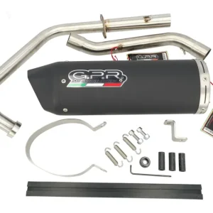 Neue Kollektion Auspuffanlage GPR Furore Evo4 Nero