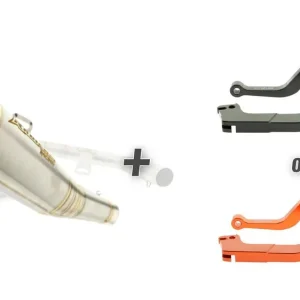 Auspuffanlage & Hebelbundle Radical Racing GP Carbon Zertifiziert