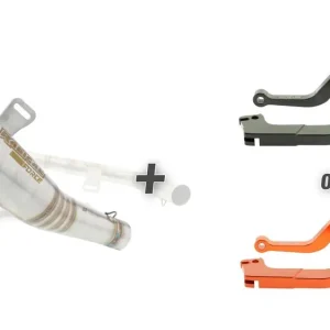 Kostenloser Rückversand Auspuffanlage & Hebelbundle Radical Racing GP Carbon Force