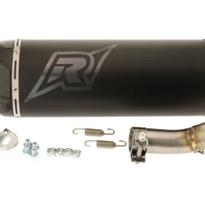 Slip- On Endschalldämpfer Radical Racing Half Carbon Billig