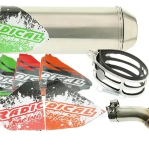 Preis Gesenkt Slip-On Auspuffendschalldämpfer Radical Racing Inox
