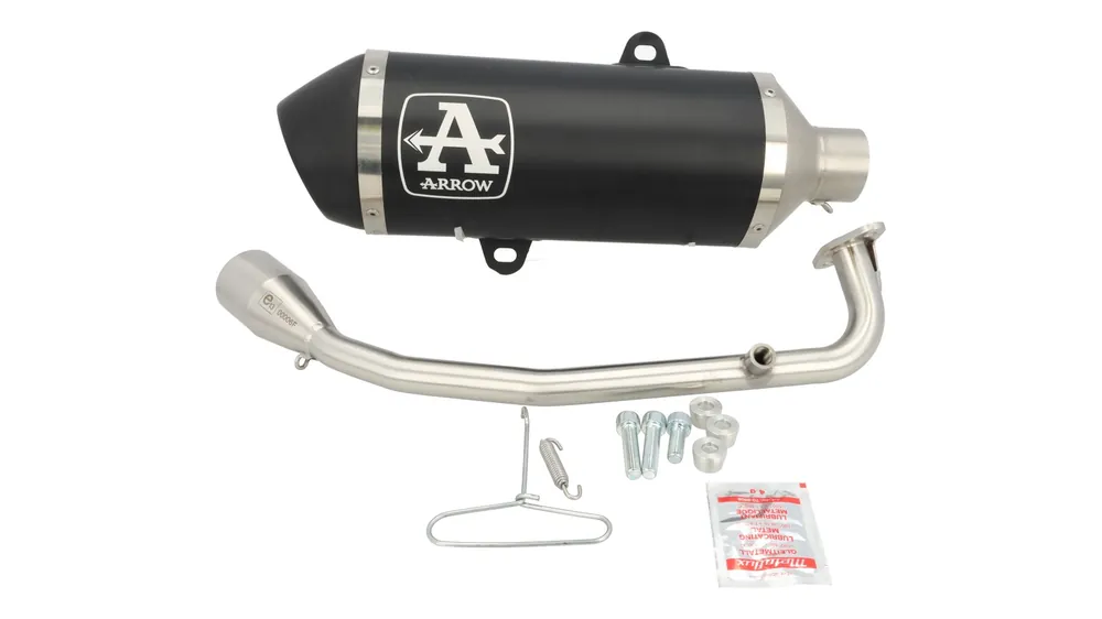 Sichere Zahlung Auspuffanlage Arrow Urban Dark