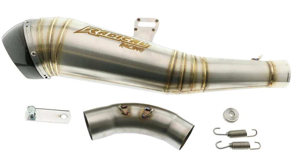 Slip- On Endschalldämpfer Radical Racing GP Carbon Sonderaktion