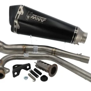 Rabatt Auspuffanlage MIVV Delta Race schwarz