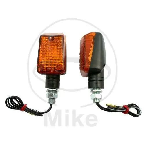 Bestseller Mini turn signal pair JMP black short E-mark 12V 21W M10 connection
