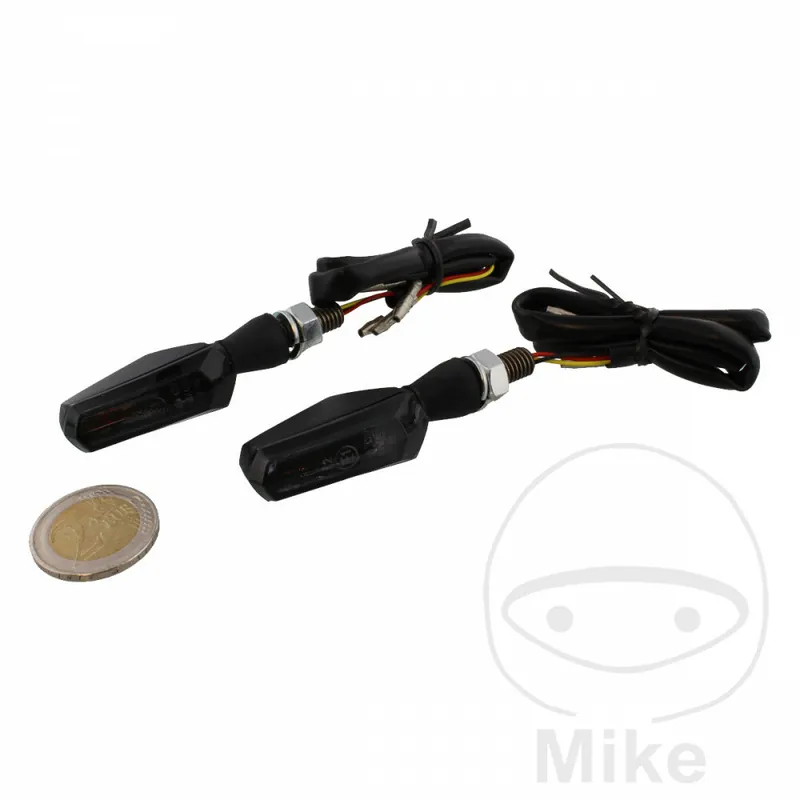 Preiswert Coppia di mini indicatori di direzione SHADOW con luce freno e luce posteriore LED