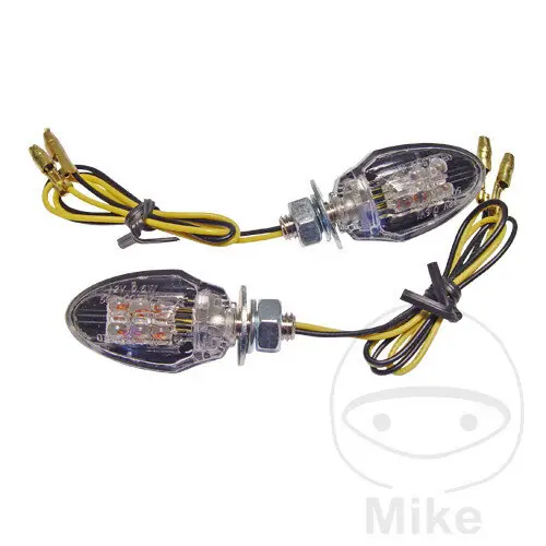 Miniblinker Paar JMP MINI 1 E-Prüfzeichen LED 12V 0.6W M6 Anschluss Wochenendangebot