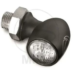Finale Aktion Indicatore Kellermann Bullet Atto nero connettore M5 LED