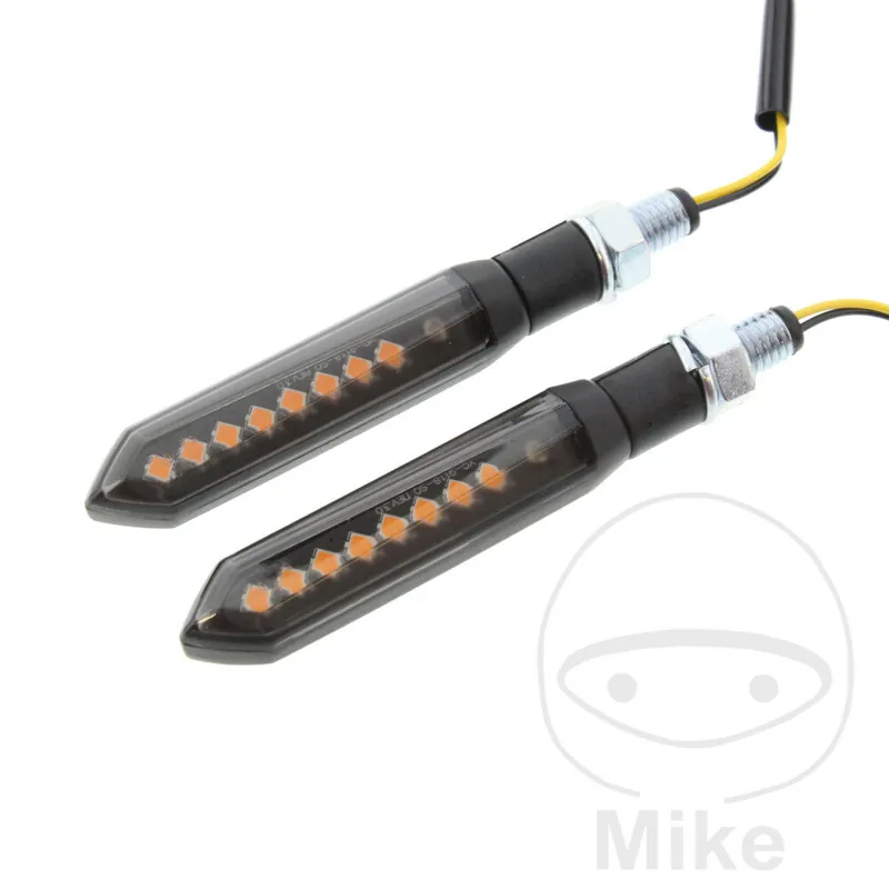 Garantierte Lieferung Mini par de indicadores JMP FLAT 3 con luz de marcha E-mark LED 12V 6.4W