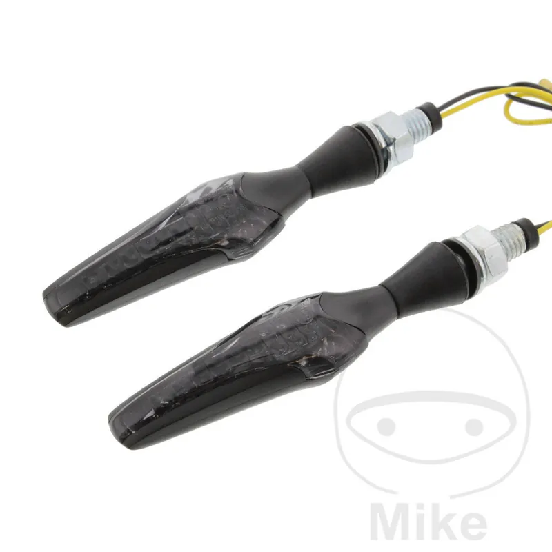 Super-Preis Mini turn signal pair JMP STARSHIP with running light LED E-mark M8 connection