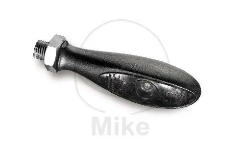 Aktuell Mini indicador Kellermann Micro S Carcasa metálica oscura LED conector M5