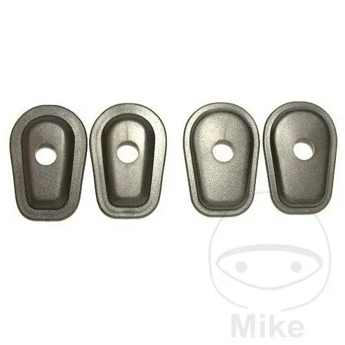Preisknaller Juego de placas adaptadoras para indicadores, color negro para Yamaha FJR FZS YZF