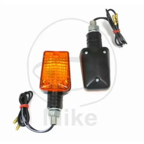 Miniblinker Paar JMP kurz schwarz mit E-Prüfzeichen 12V 21W M10 Anschluss Must-Have