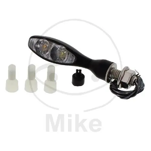 Mini indicatore Kellermann Micro 1000 PL LED nero connettore M8 Bestseller