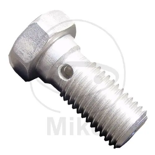 Banjo bolt single M10 x 1.25 aluminium silver Preiswert