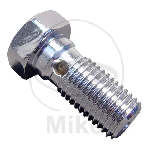 Bullone Banjo singolo M10 x 1,25 alluminio cromato Mega-Angebot