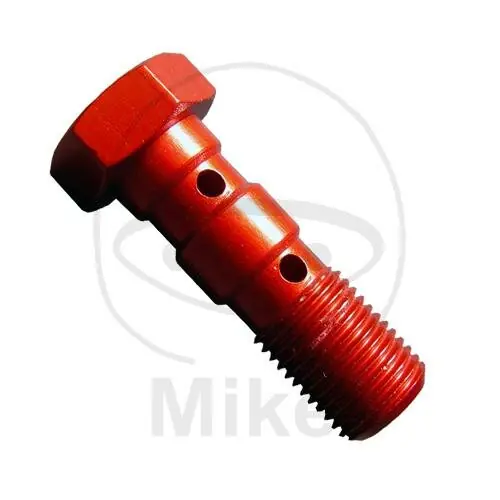 Ausverkauf Banjo bolt double M 10 x 1.00 aluminium red