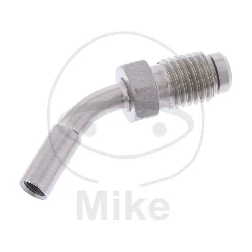 Connecting piece with external thread movable Vario type 424 45° M10 x 1.25 stainless steel Finale Aktion