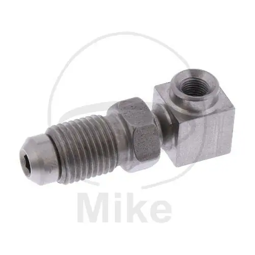 Letzte Chance Connecting piece with external thread fixed Vario type 418 M10 x 1.00 90° stainless steel