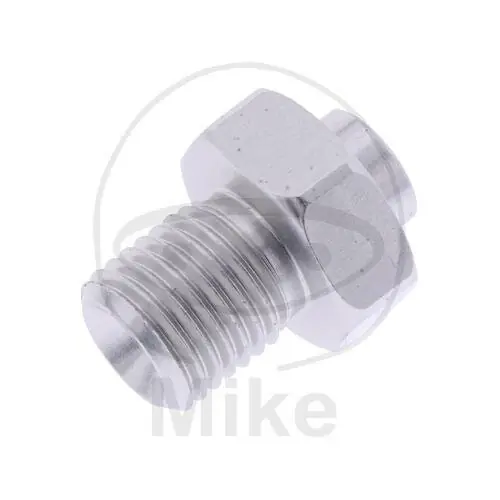 Connecting piece with male thread fixed Vario type 531 3/8-24 UNF silver Neue Ware