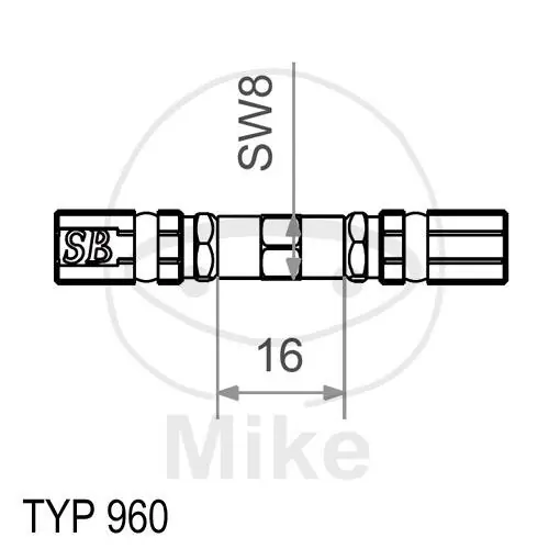 Billig Accouplement Vario type 960 acier inoxydable