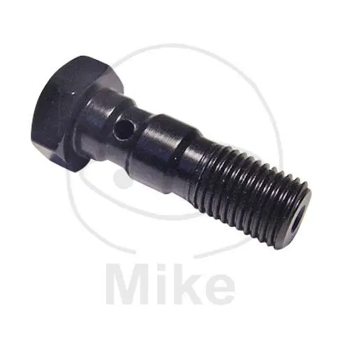 Bestseller Hohlschraube doppelt 3/8-24 Aluminium schwarz