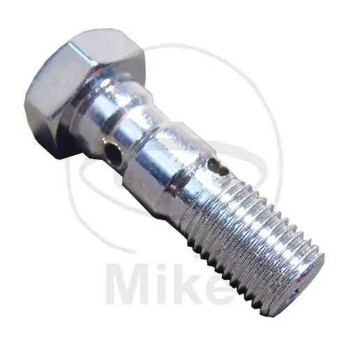 Kostenloser Versand Perno de banjo doble 3/8-24 aluminio cromado