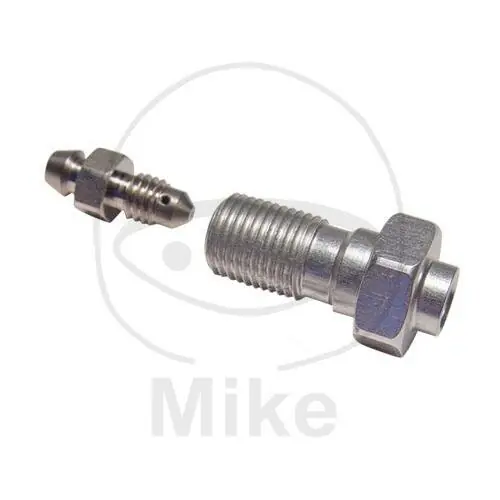 Hohlschraube einfach M10 x 1,25 Aluminium silber mit Entlüfternippel Preiswert