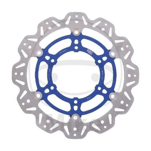 Preisreduziert Disco freno VEE EBC blu per Suzuki GSX-S 1000 15-21