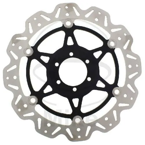 Disque de frein VEE EBC noir pour Aprilia Benelli BMW Moto Guzzi Kracherpreis