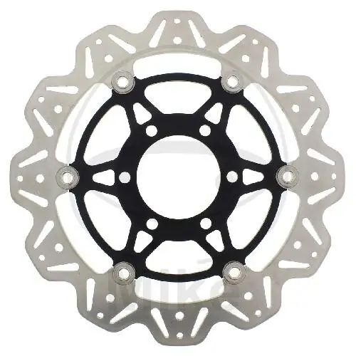 Solange Der Vorrat Reicht Bremsscheibe VEE EBC schwarz für Triumph Daytona Masterblaster Speed Triple Sprint 955