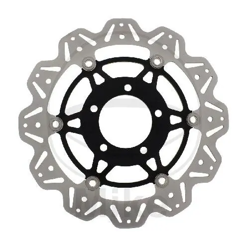Brake disc VEE EBC black for Triumph Speed Triple Tiger 1050 Nur Heute