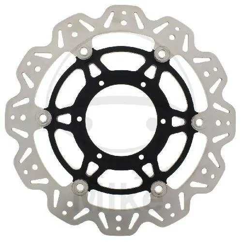 Disco freno VEE EBC nero per Honda CBR 1000 RR Fireblade 04-05 Gratis Versand