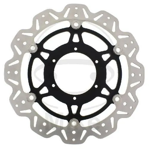 Disque de frein VEE EBC noir pour Honda CBR 1000 RR RRS Fireblade 06-07 Neue Kollektion