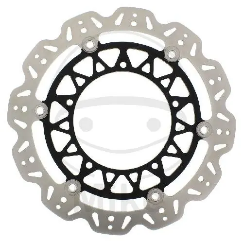 Disque de frein VEE EBC noir pour Yamaha YZF-R1 1000 07-14 Preisknaller